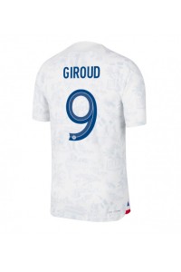 Frankrike Olivier Giroud #9 Fotballdrakt Borte Klær VM 2022 Korte ermer